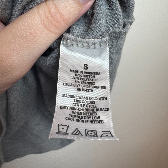 Aeropostale A87 Gray Short Sleeve‎ Polo Shirt Youth Girls Small Casual Stretch - Picture 4 of 5